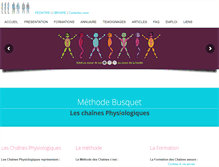 Tablet Screenshot of methode-busquet.com